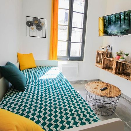 Charmant T2 En Coeur De Ville - 2 Lits + Lit Bebe - Wifi - Imprimante Carcassonne Exteriör bild