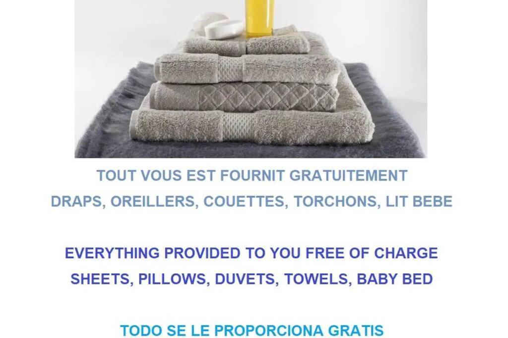 Charmant T2 En Coeur De Ville - 2 Lits + Lit Bebe - Wifi - Imprimante Carcassonne Exteriör bild